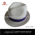 cheap wholesale beige paper braid straw fedora hats